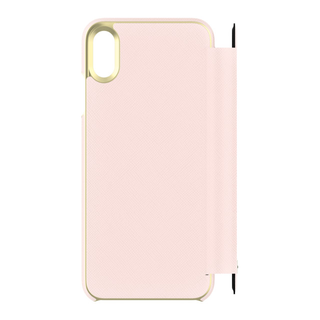 【iPhoneXS Max ケース】INLAY WRAP FOLIO -SAFFIANO rose quartzサブ画像