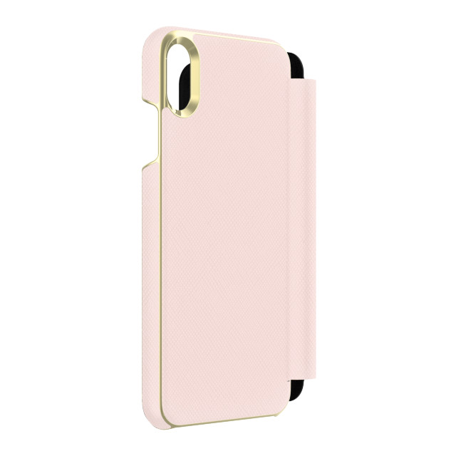 【iPhoneXS Max ケース】INLAY WRAP FOLIO -SAFFIANO rose quartzサブ画像