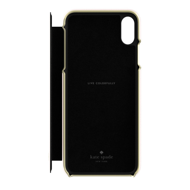 【iPhoneXS Max ケース】INLAY WRAP FOLIO -SAFFIANO rose quartzサブ画像