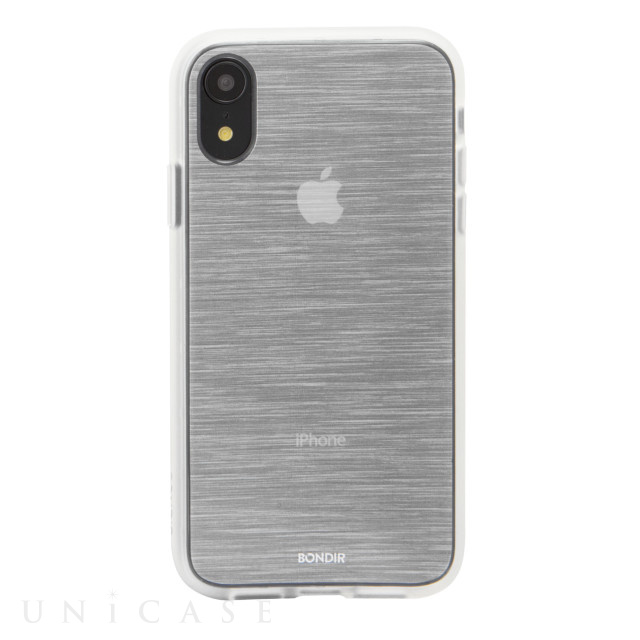 【iPhoneXR ケース】CLEAR COAT (MIST-SILVER)