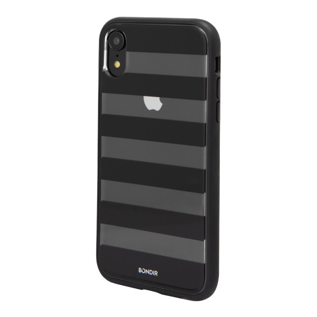 【iPhoneXR ケース】CLEAR COAT (BLACK STRIPE)サブ画像