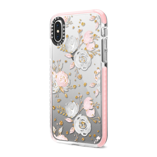 【iPhoneXS/X ケース】Impact Case (Blush Peonies Wedding Flowers Romantic Spring)/Pink Bumpergoods_nameサブ画像