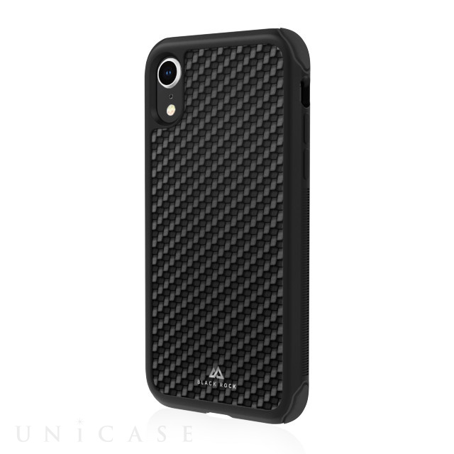 【iPhoneXR ケース】Robust Case Real Carbon (Black)