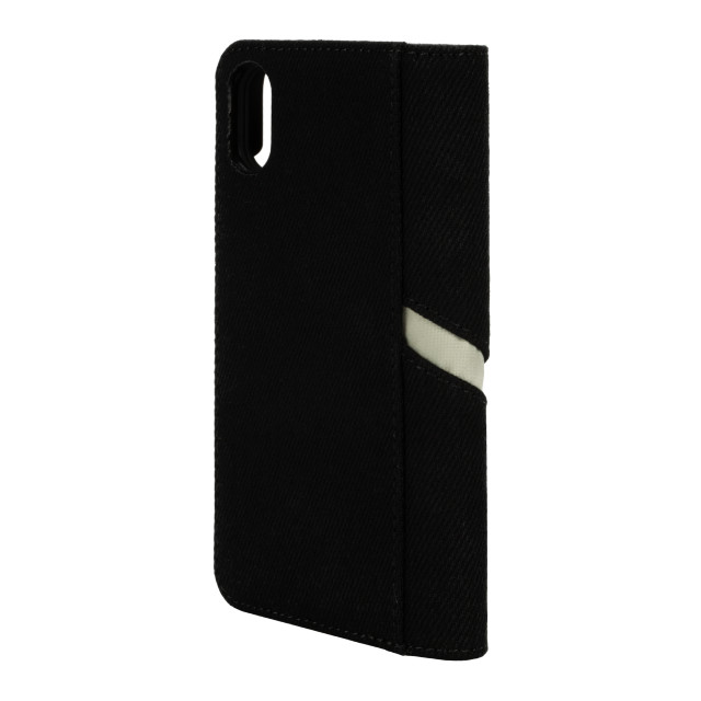 【iPhoneXS/X ケース】2-IN-1 FOLIO CASE (Black Denim Diagonal Logo)goods_nameサブ画像