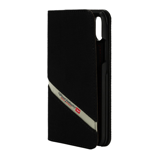 【iPhoneXS/X ケース】2-IN-1 FOLIO CASE (Black Denim Diagonal Logo)goods_nameサブ画像