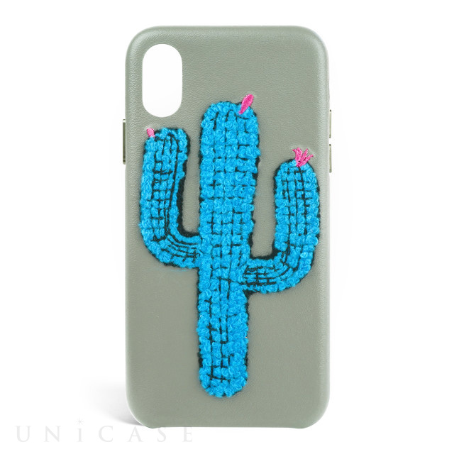 【iPhoneXR ケース】Woolly (Cactus Grey)