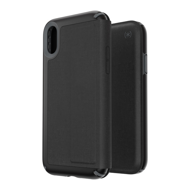 【iPhoneXR ケース】PRESIDIO FOLIO (Heathered Black/Black/Slate Grey)サブ画像