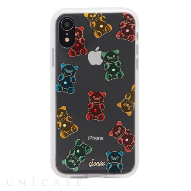 【iPhoneXR ケース】EMBELLISHED CRYSTAL (RHINESTONE GUMMY BEAR)