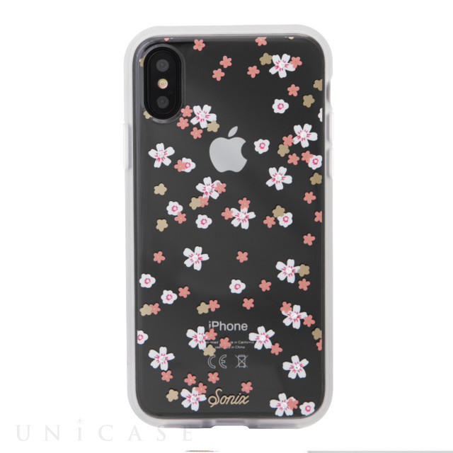 【iPhoneXS/X ケース】EMBELLISHED CRYSTAL (RHINESTONE FLORAL BUNCH)