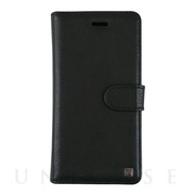 【iPhoneXS Max ケース】PROTECTIVE GENUINE LEATHER 2in1 FOLIO ＆ HARD SHELL (BLACK)