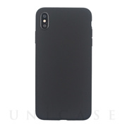 【iPhoneXS/X ケース】EXTRA SLIM SILICONE CASE (Black)