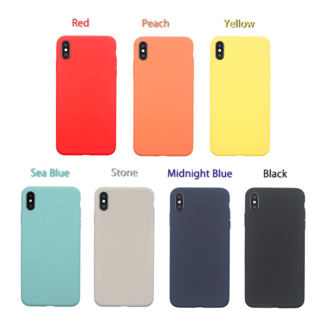 【iPhoneXS/X ケース】EXTRA SLIM SILICONE CASE (Midnight Blue)サブ画像