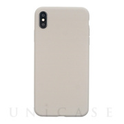 【iPhoneXS/X ケース】EXTRA SLIM SILICONE CASE (Stone)