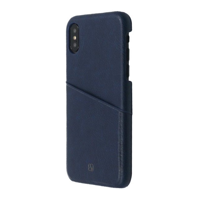 【iPhoneXS/X ケース】ANTIQUE POCKET (Navy)サブ画像