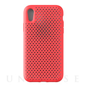 【iPhoneXR ケース】Mesh Case (Bright Red)