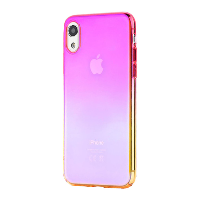 【iPhoneXR ケース】Aurora Series Case (Pink/Yellow)goods_nameサブ画像