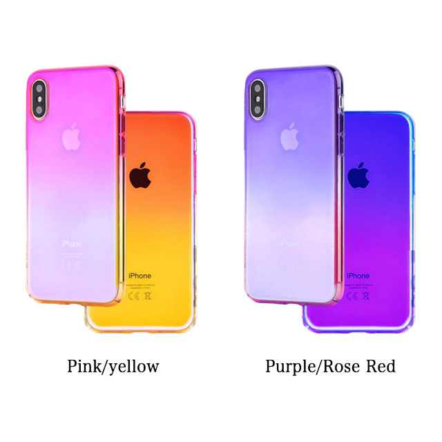 【iPhoneXS Max ケース】Aurora Series Case (Purple/Rose Red)goods_nameサブ画像