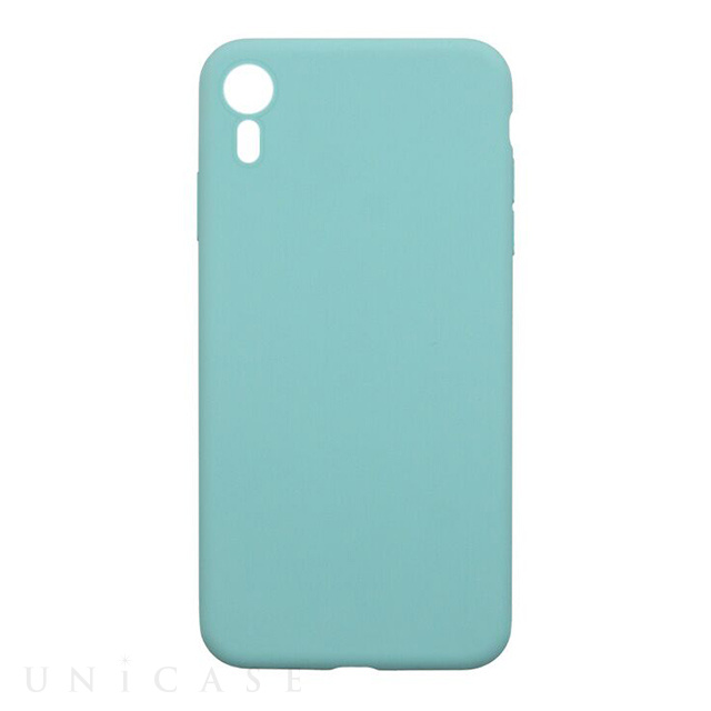 【iPhoneXR ケース】EXTRA SLIM SILICONE CASE (Sea Blue)