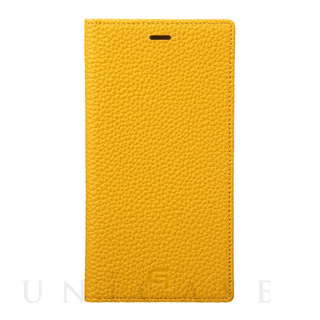 iPhoneXR ケース】Italian Genuine Leather Book Case (Yellow) GRAMAS