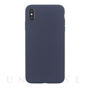 【iPhoneXS Max ケース】EXTRA SLIM SILICONE CASE (Midnight Blue)