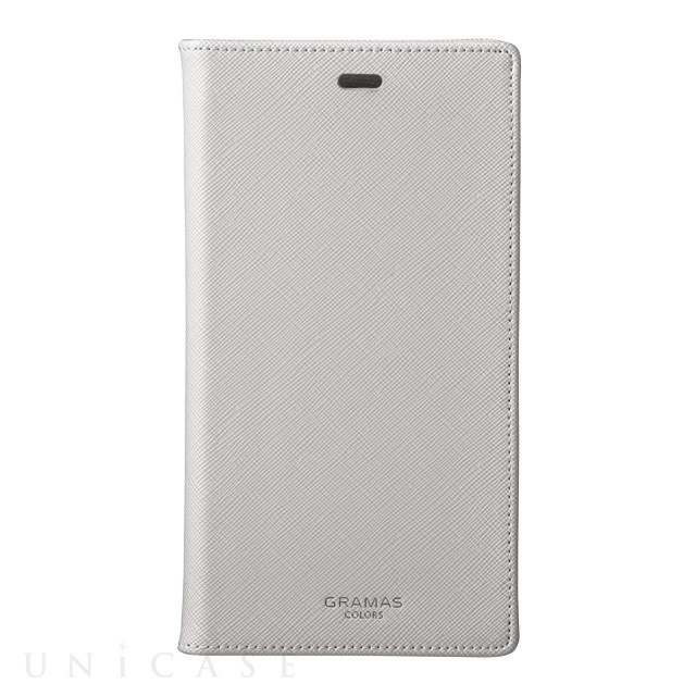 【iPhoneXR ケース】“EURO Passione” PU Leather Book Case (Gray)