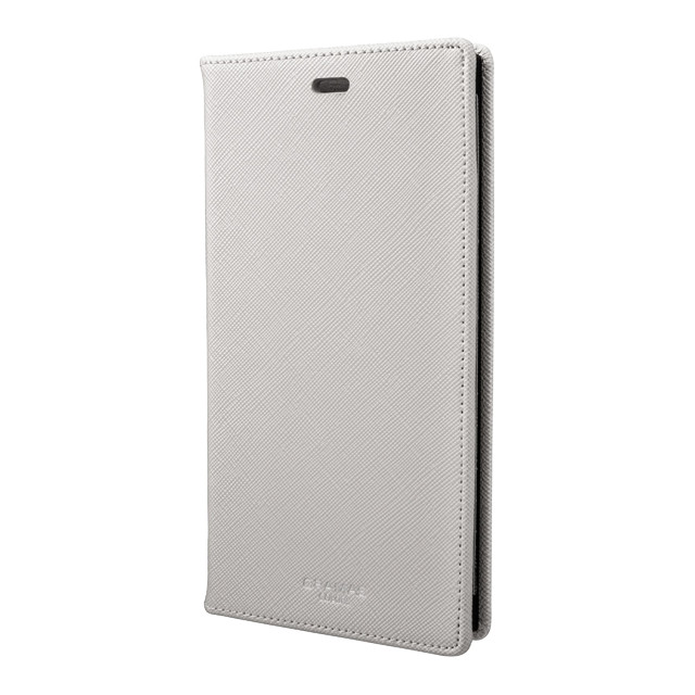 【iPhoneXR ケース】“EURO Passione” PU Leather Book Case (Gray)サブ画像