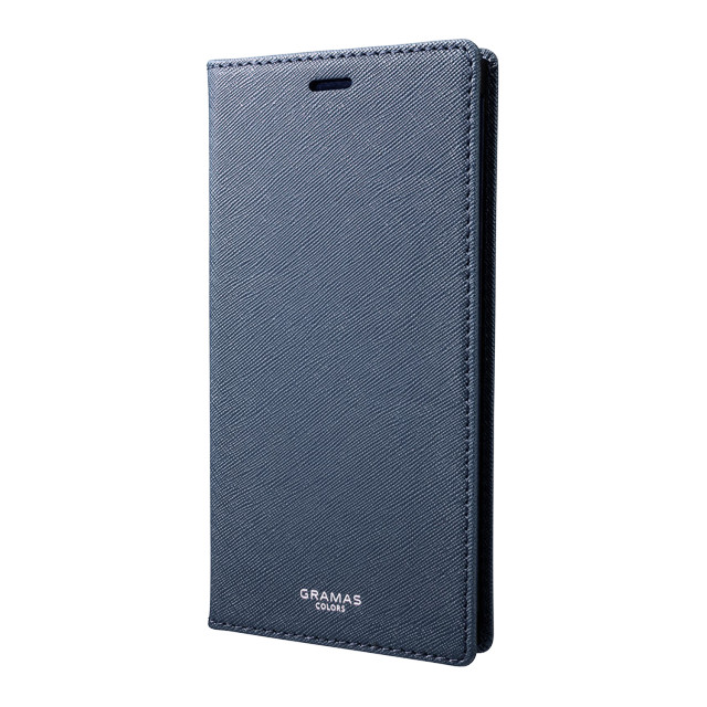 【iPhoneXS Max ケース】“EURO Passione” PU Leather Book Case (Navy)サブ画像