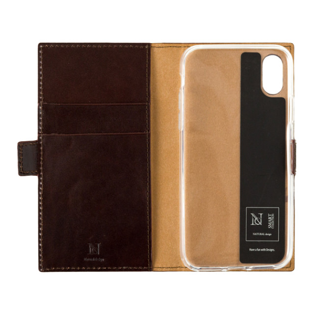 【iPhoneXR ケース】本革手帳型ケース Chevalier (BROWN)goods_nameサブ画像