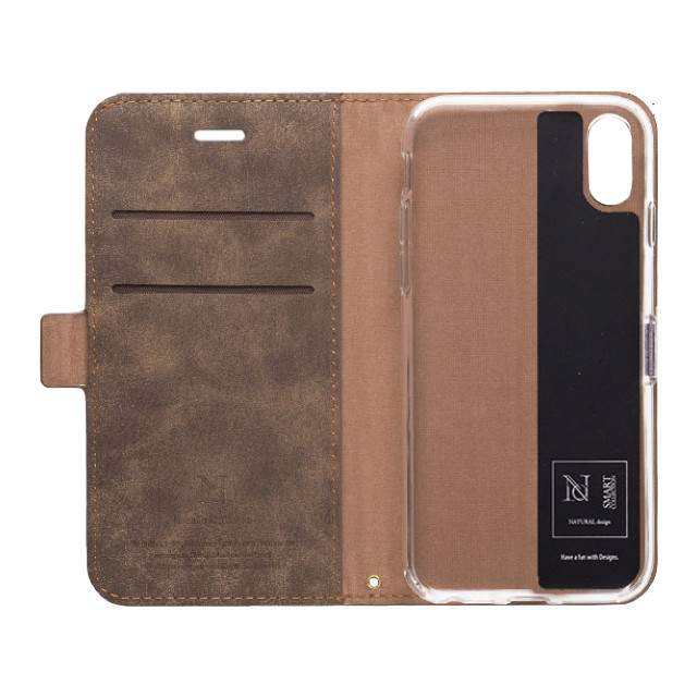 【iPhoneXR ケース】手帳型ケース Style Natural (Dark Brown)goods_nameサブ画像