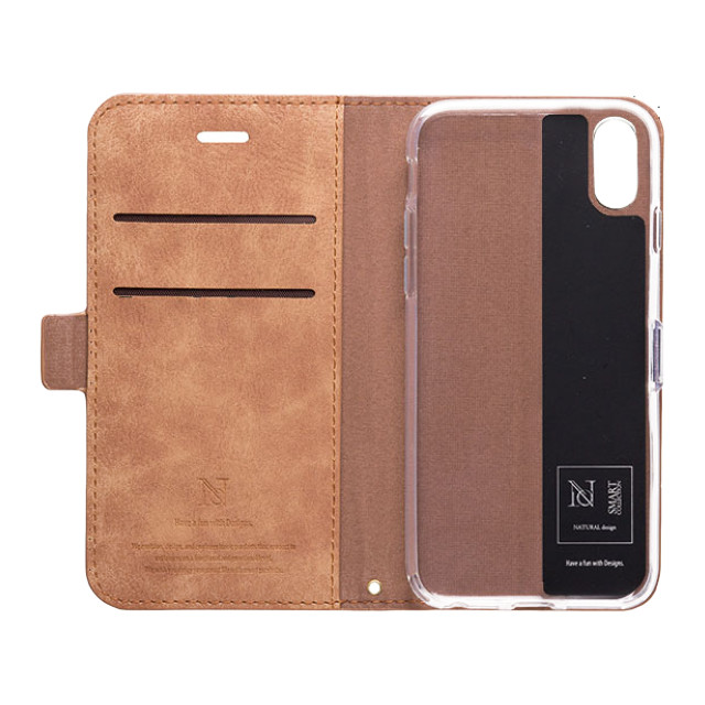 【iPhoneXR ケース】手帳型ケース Style Natural (Camel)goods_nameサブ画像