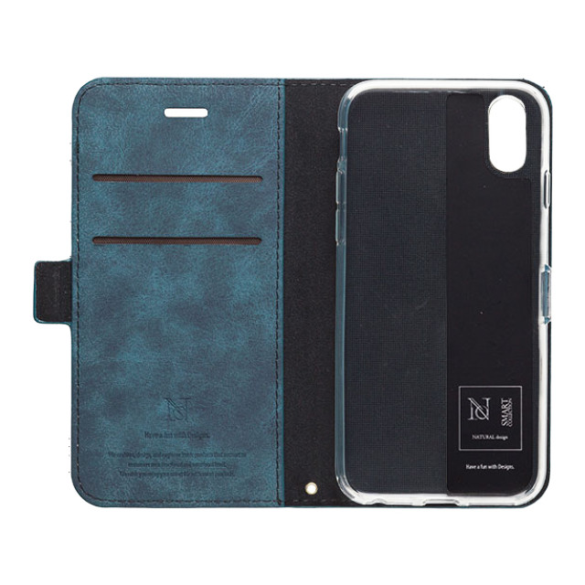 【iPhoneXR ケース】手帳型ケース Style Natural (Blue)goods_nameサブ画像