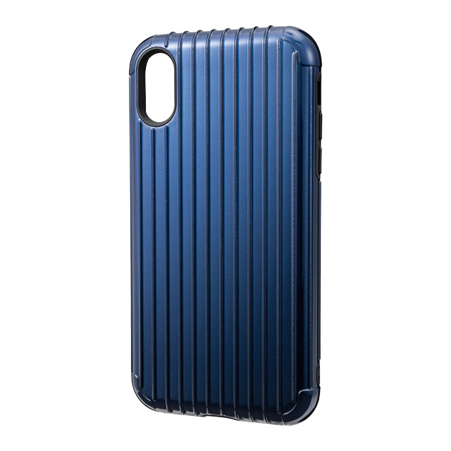 【iPhoneXR ケース】“Rib” Hybrid Shell case (Navy)サブ画像