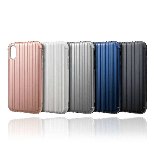 【iPhoneXR ケース】“Rib” Hybrid Shell case (Gray)goods_nameサブ画像