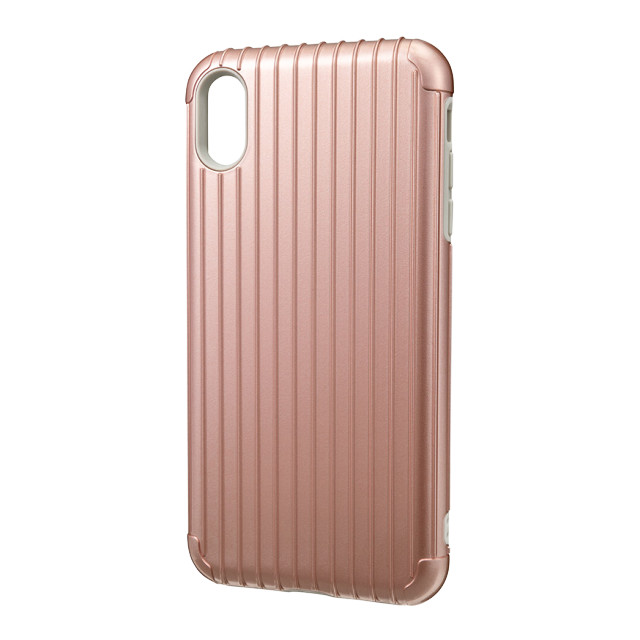 【iPhoneXS Max ケース】“Rib” Hybrid Shell case (Rose Gold)goods_nameサブ画像