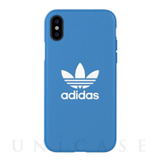 【iPhoneXS/X ケース】TPU Moulded Case BASIC Bluebird/White