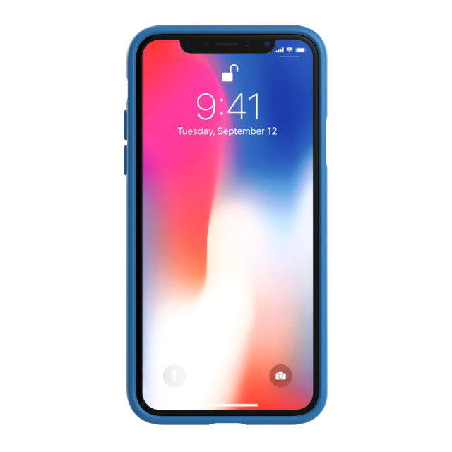 【iPhoneXS/X ケース】TPU Moulded Case BASIC Bluebird/Whiteサブ画像