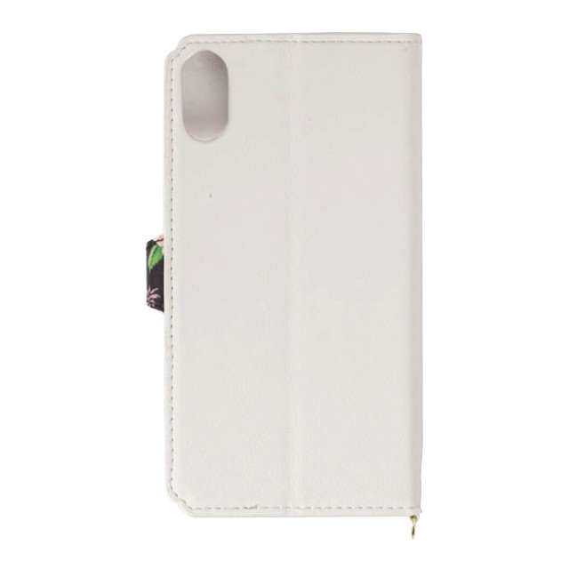 【iPhoneXR ケース】手帳型ケース Flower Garden (White)goods_nameサブ画像