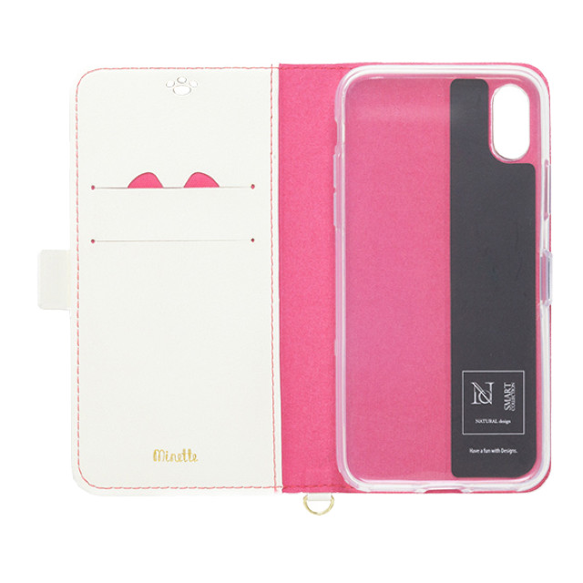 【iPhoneXS Max ケース】手帳型ケース Minette (Vivid Pink)goods_nameサブ画像