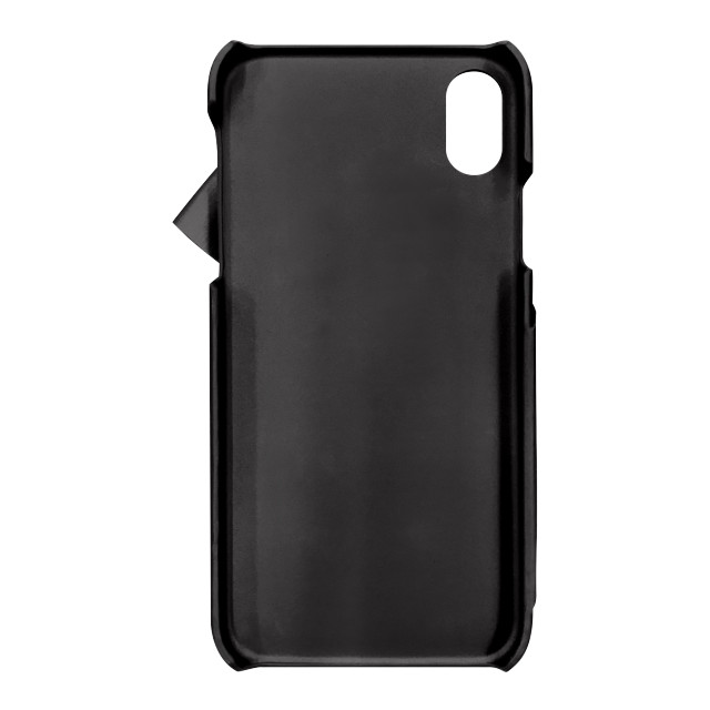 【iPhoneXR ケース】LAISSE PASSE 背面ケース ドレープリボン (BLACK)goods_nameサブ画像