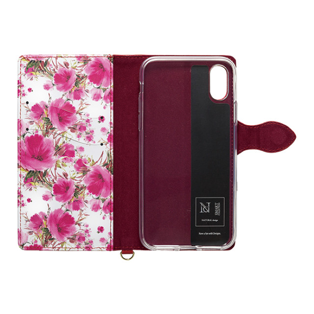 【iPhoneXR ケース】Fleur (Wine Red)サブ画像