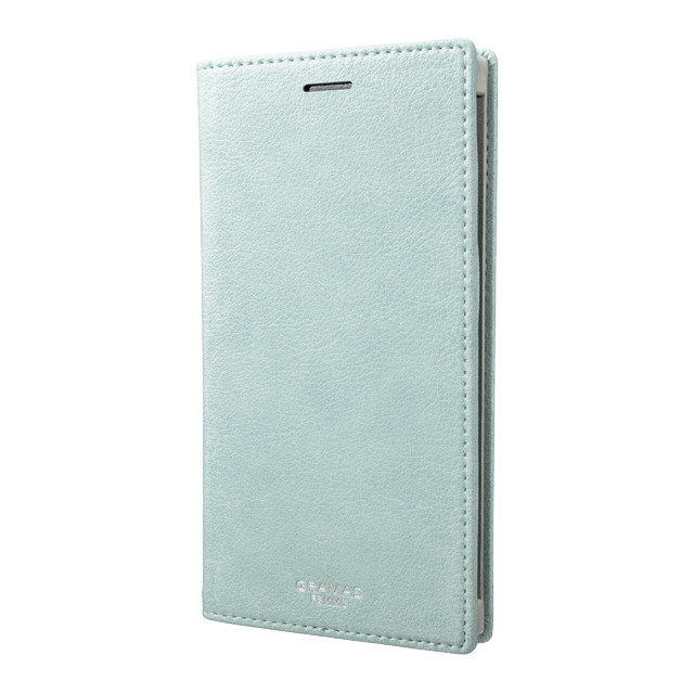 【iPhoneXR ケース】“Colo” Book PU Leather Case (Light Blue)サブ画像