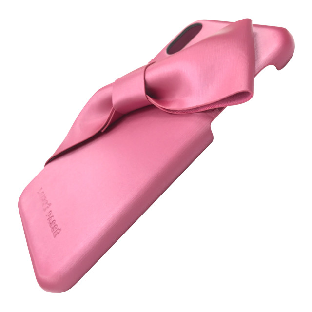 【iPhoneXR ケース】LAISSE PASSE 背面ケース ドレープリボン (ROSE PINK)サブ画像