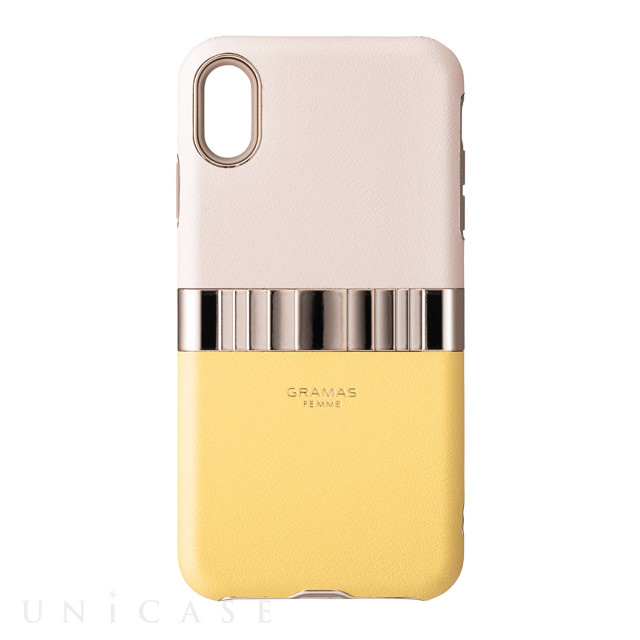 【iPhoneXS Max ケース】“Rel” Hybrid Shell Case (Yellow)