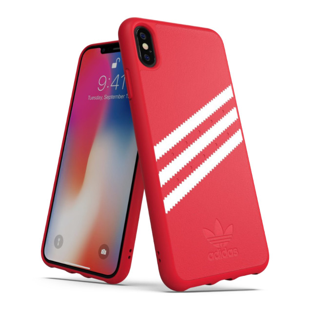 【iPhoneXS Max ケース】Moulded case Royal Red/Whiteサブ画像