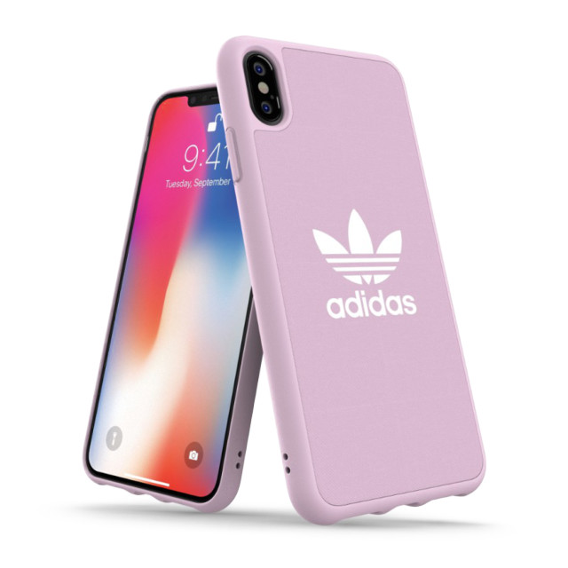 【iPhoneXS Max ケース】adicolor Moulded Case (Clear Pink)サブ画像