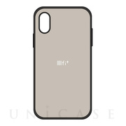 【iPhoneXR ケース】IIII fit (グレー)