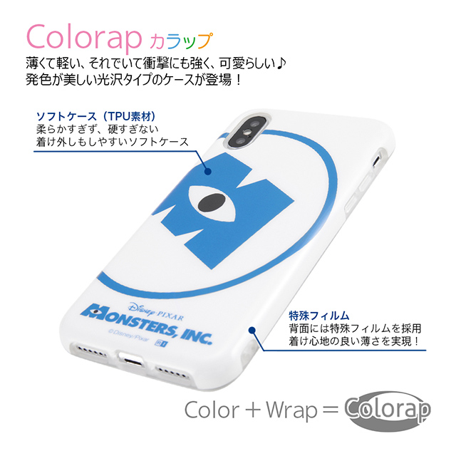 【iPhoneXS/X ケース】ディズニー・ピクサーキャラクター/TPUソフトケース Colorap/トイ・ストーリー/ロゴサブ画像