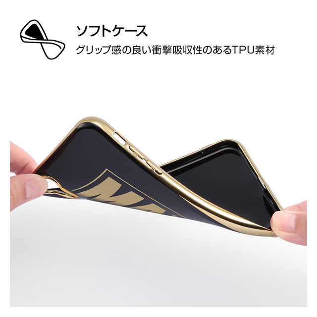 【iPhoneXR ケース】マーベル ロゴ/TPUソフトケース　メタリック/マーベルロゴ レッドgoods_nameサブ画像