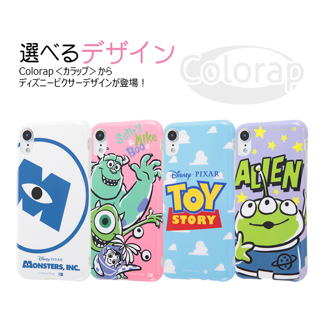 【iPhoneXR ケース】ディズニー・ピクサーキャラクター/TPUソフトケース Colorap/モンスターズ・インク/フレンドサブ画像