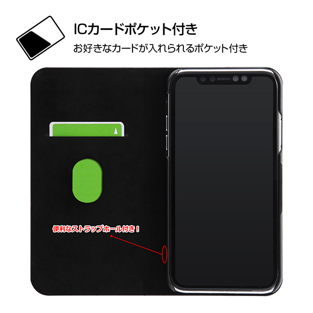 【iPhoneXR ケース】ディズニーキャラクター/手帳型アートケース マグネット スリム (ミッキーマウス_025)サブ画像